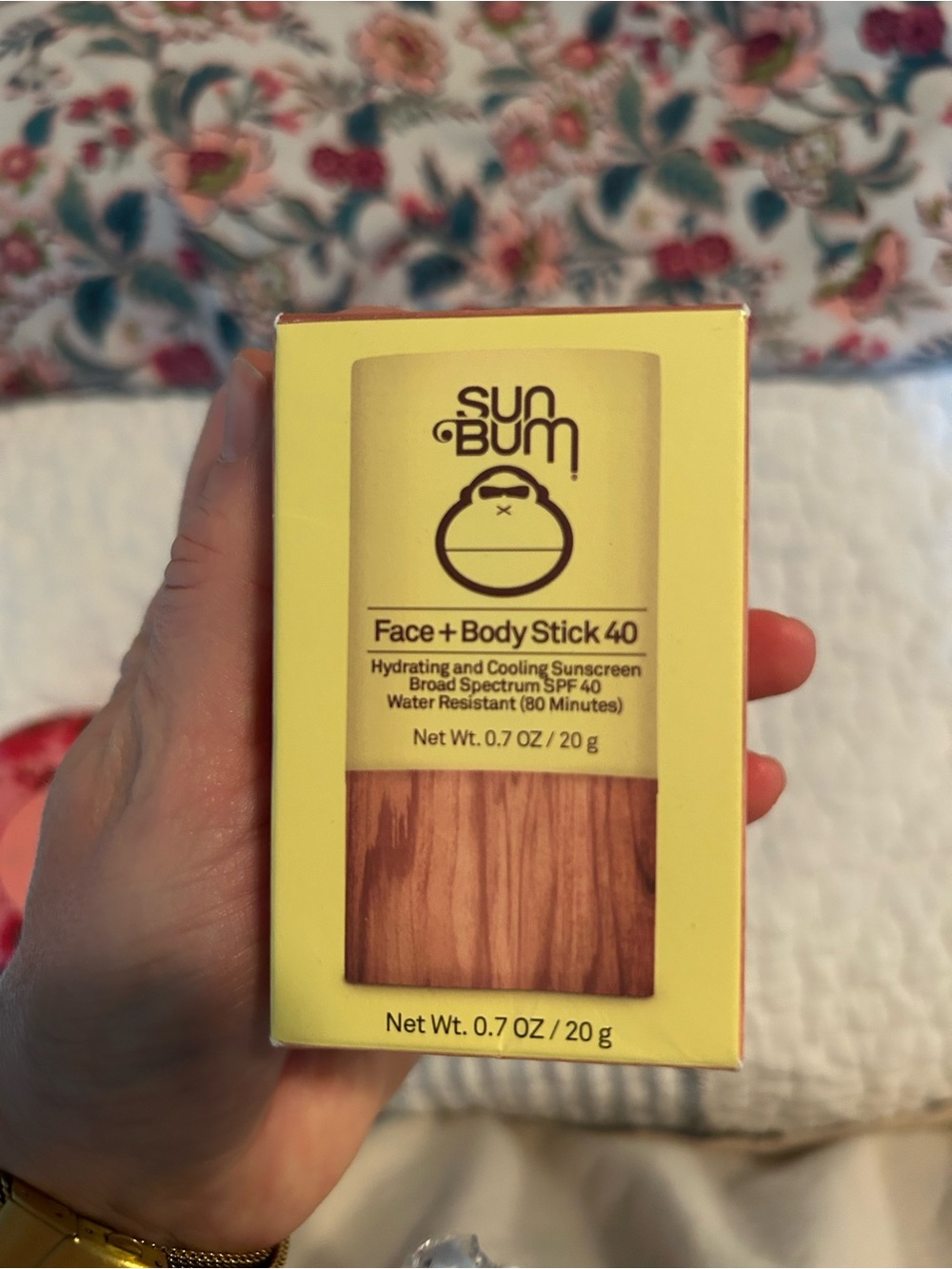 Sun Bum Face + Body Stick SPF 40 - Hydrating Sunscreen Stick